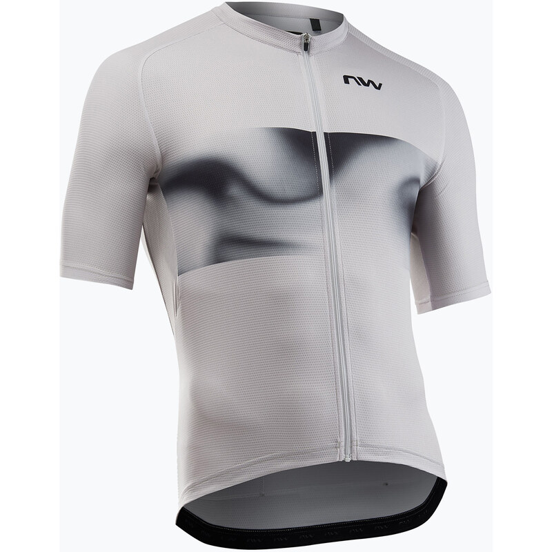 Pánský cyklistický dres Northwave Force Evo light grey