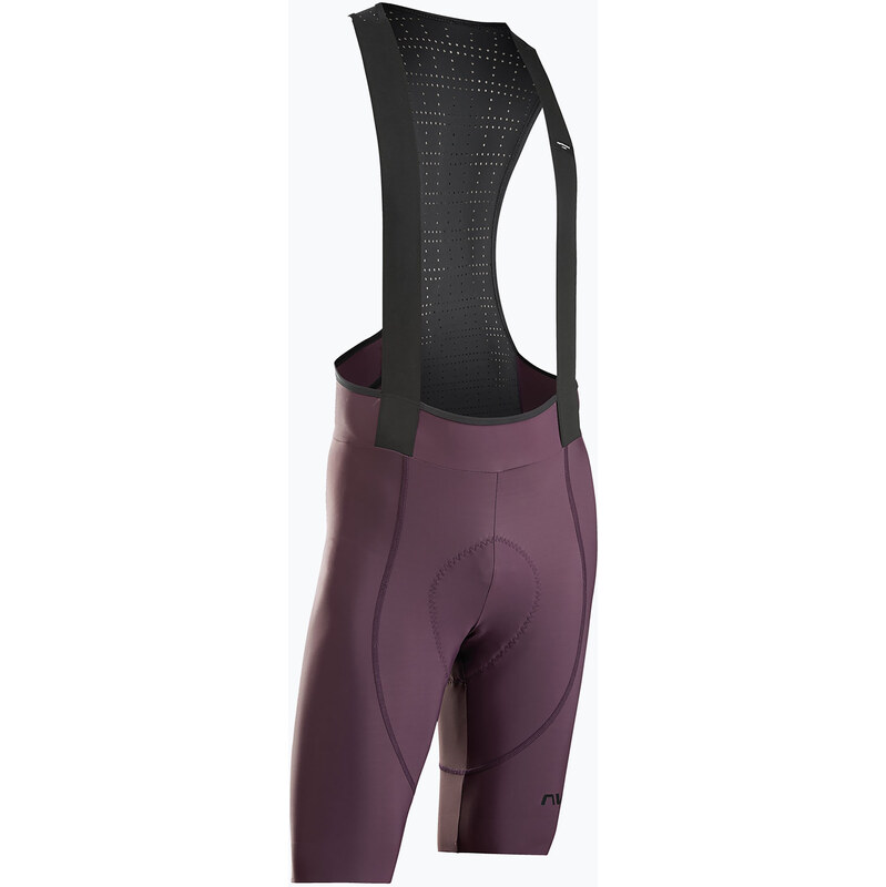 Pánské cyklistické šortky Northwave Fast Bibshort grape wine