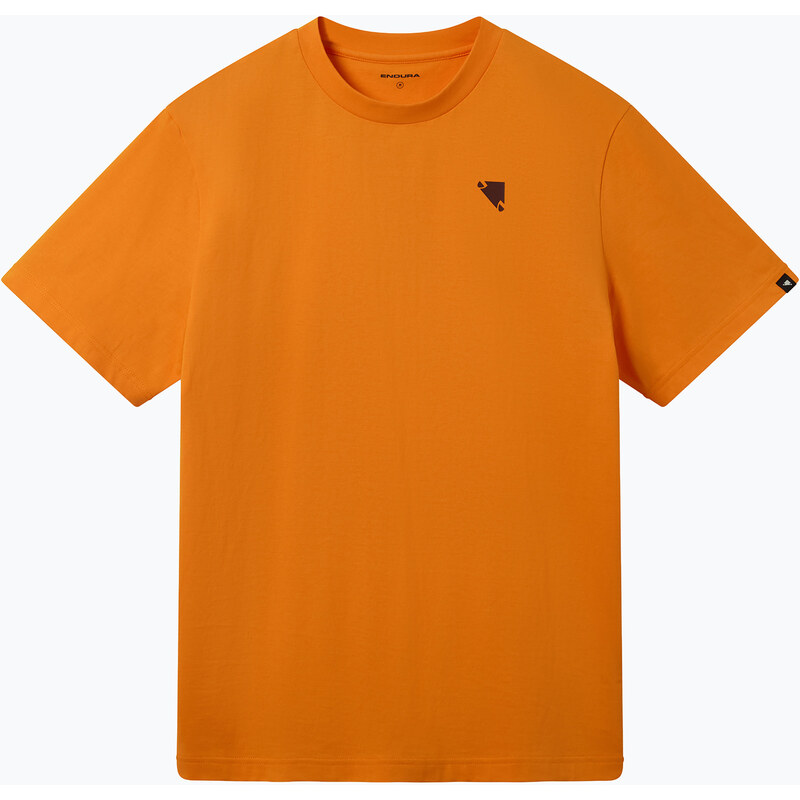 Cyklistický dres Endura Icon Logo Graphic end orange