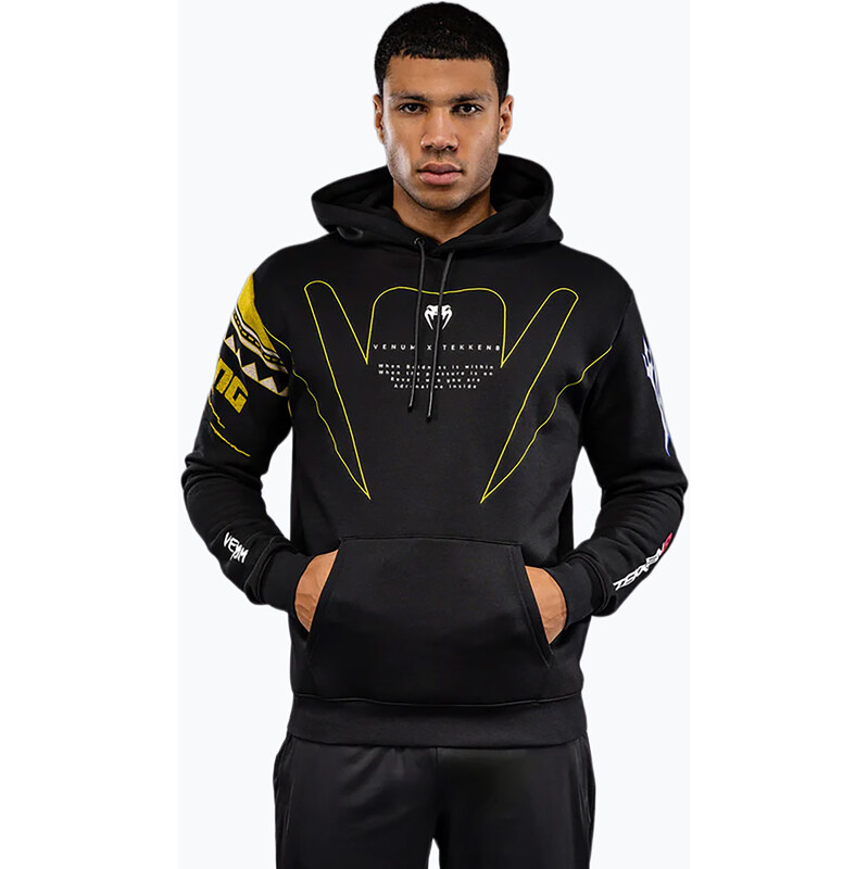 Pánská mikina Venum x TEKKEN 8 King Pullover Hoodie black/yellow