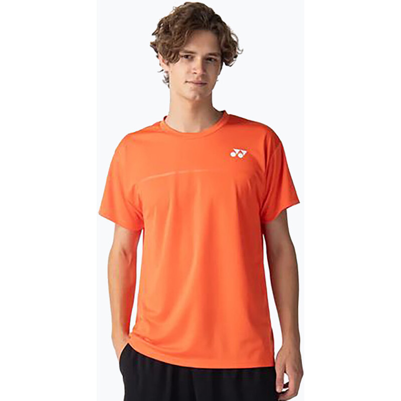 Pánské tenisové tričko YONEX 10728 Crew Neck cyber orange
