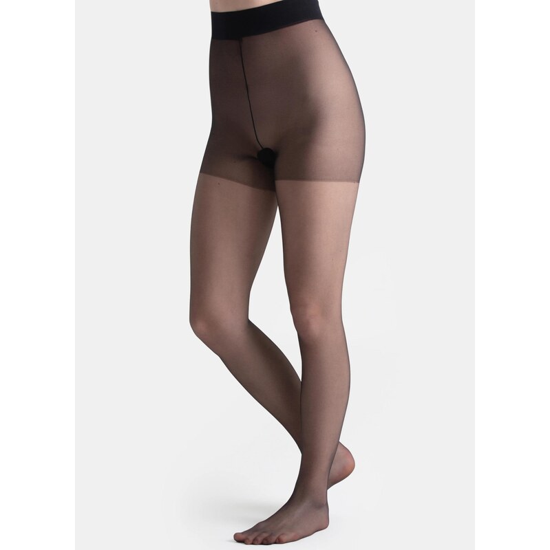 5 PACK: Klasické punčochy s transparentní špičkou | nadotec DUŠE | 20 114555536