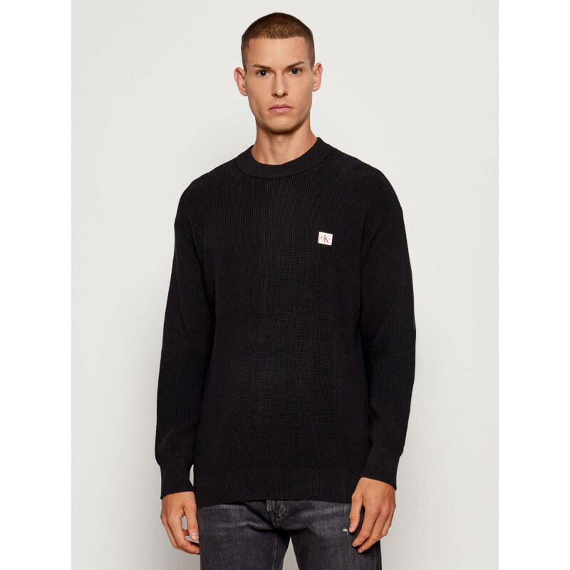 Calvin Klein pánský černý svetr