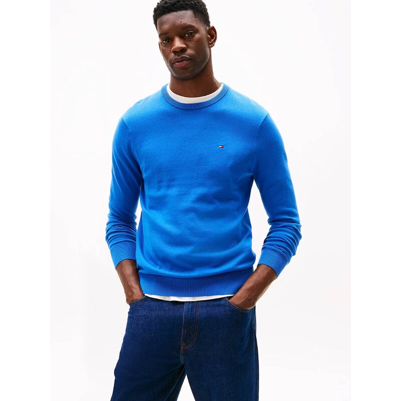 Tommy Hilfiger pánský modrý svetr