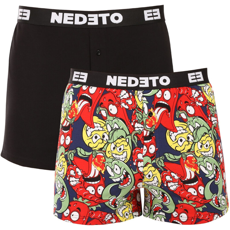 2PACK pánské trenky Nedeto vícebarevné (2NGV07) 114559933
