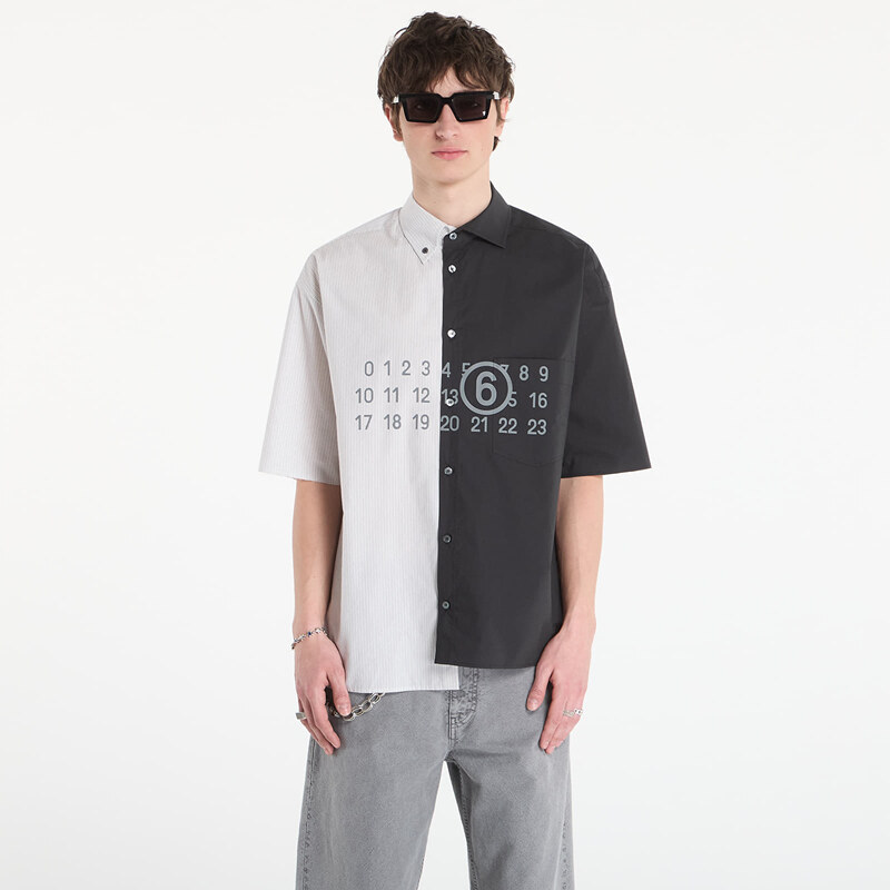 MM6 Maison Margiela Košile MM6 Short-Sleeved Shirt Black 52
