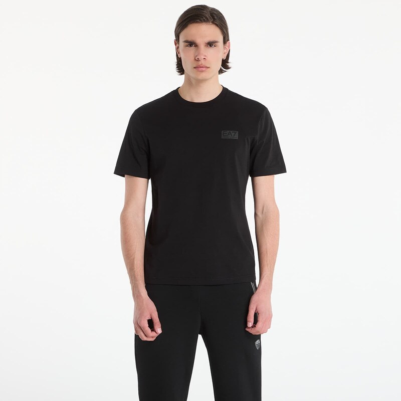 Tričko EA7 Emporio Armani Train Logo T-Shirt Black Beauty L