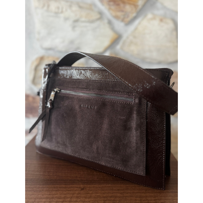 Ripani kabelka Michela - čokoládová 114560476