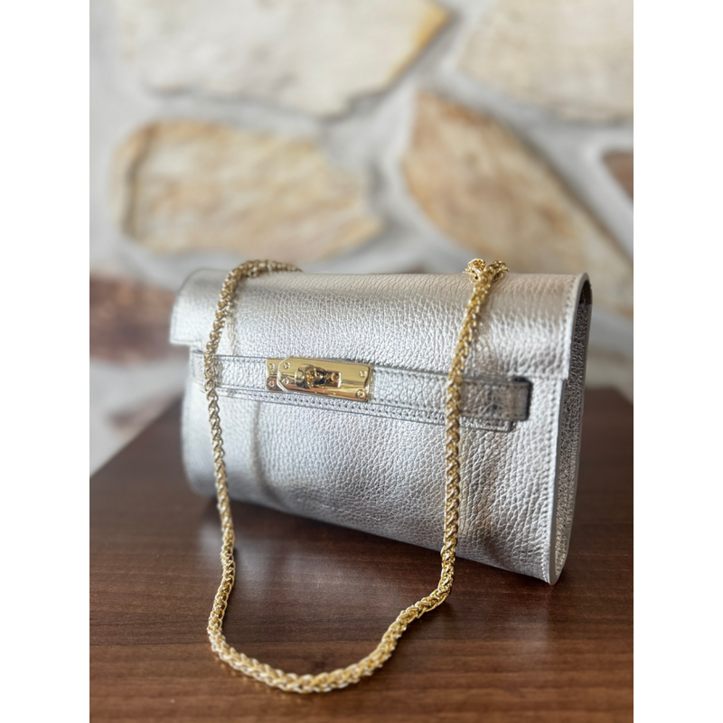 Roberta Gandolfi minibag Chiara - silver 114560477