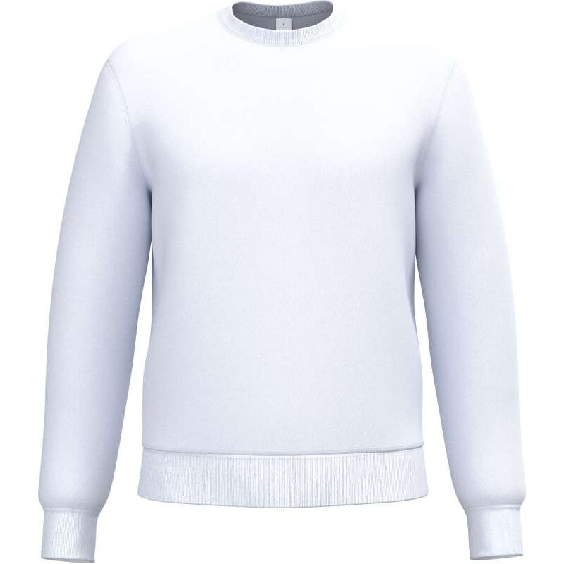 iDeal Basic Unisex basic mikina s kulatým výstřihem, bezešvá po