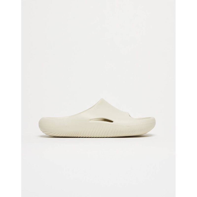 Crocs Mellow Recovery Slide in bone-White