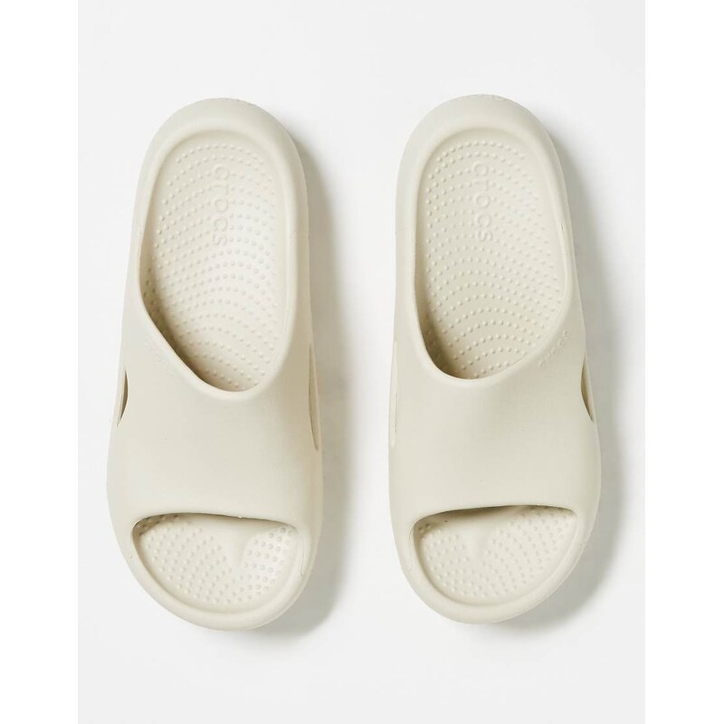 Crocs Mellow Recovery Slide in bone-White