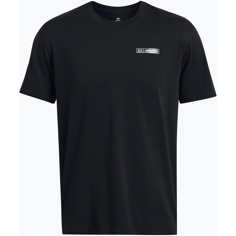 Pánské tričko Under Armour HW Armour Label black/black/black