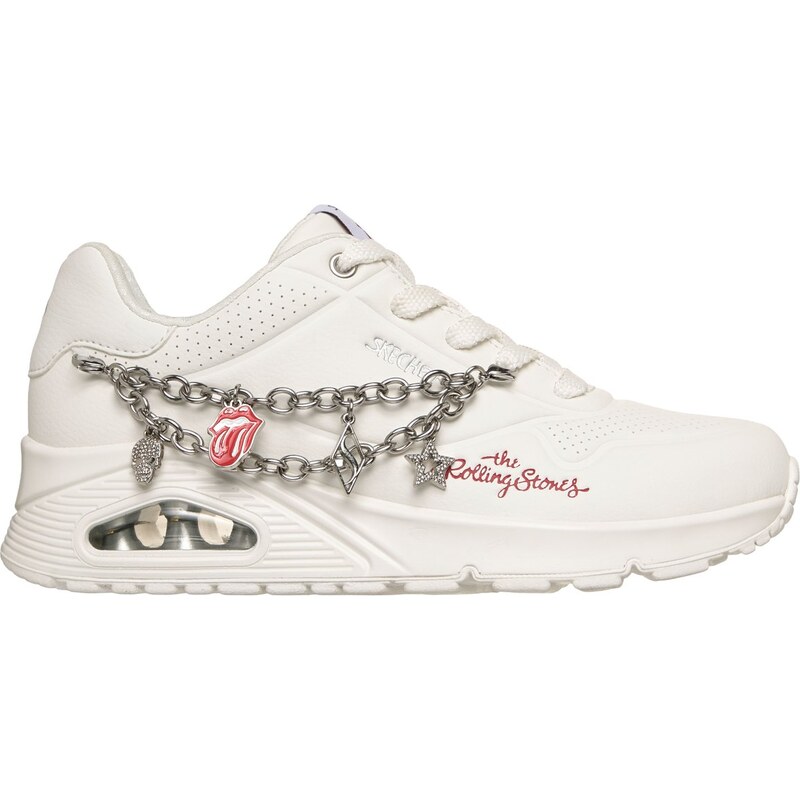 Skechers Ženy Rolling Stones: UNO - Rock N Charm Shoes v Bílý,