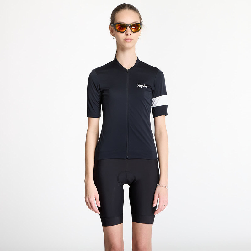 Dres Rapha Womens Core Jersey Black/ White M