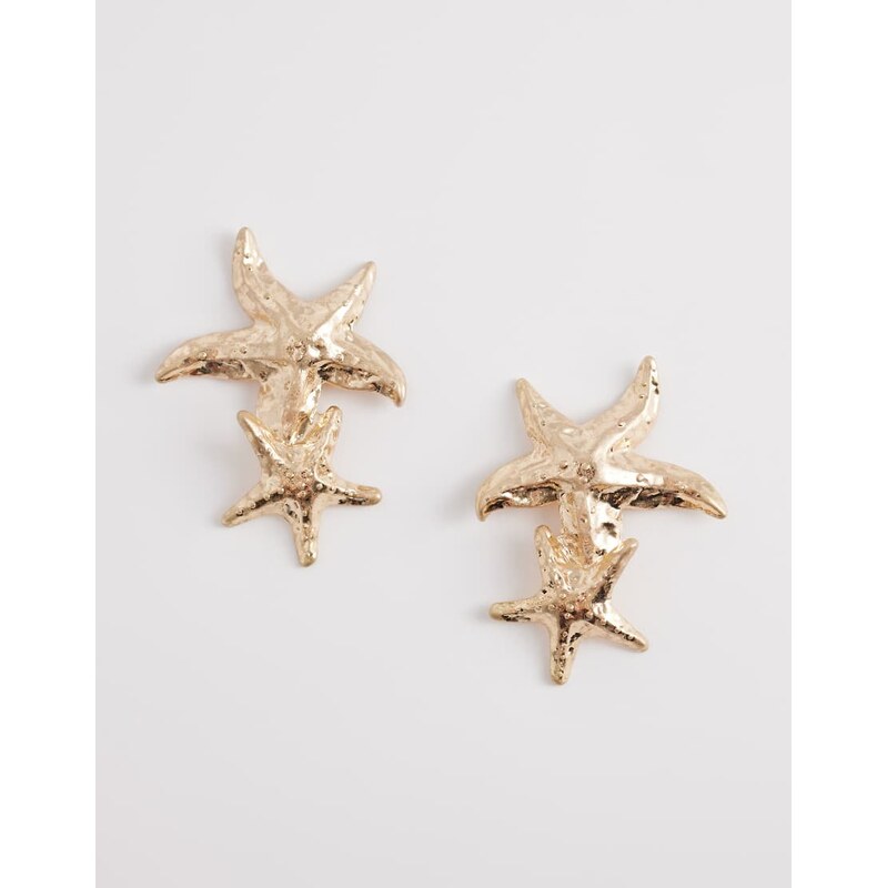 ALDO seashella double startfish crawler earring in gold 115422486