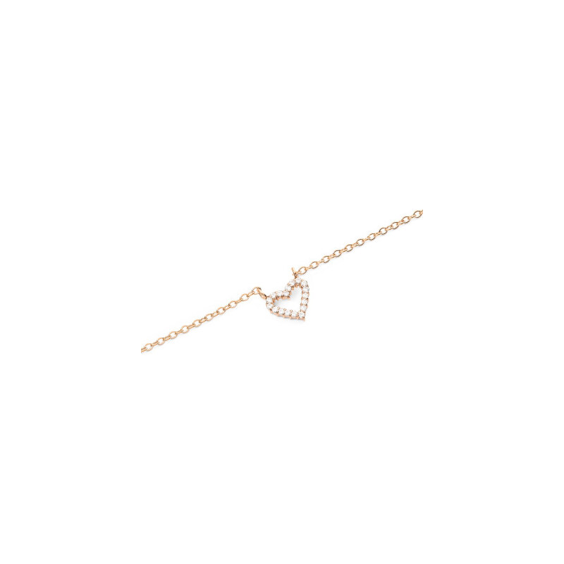 Daniel Wellington dámský náhrdelník ocelový Mirelle Heart DW00401630 114570700