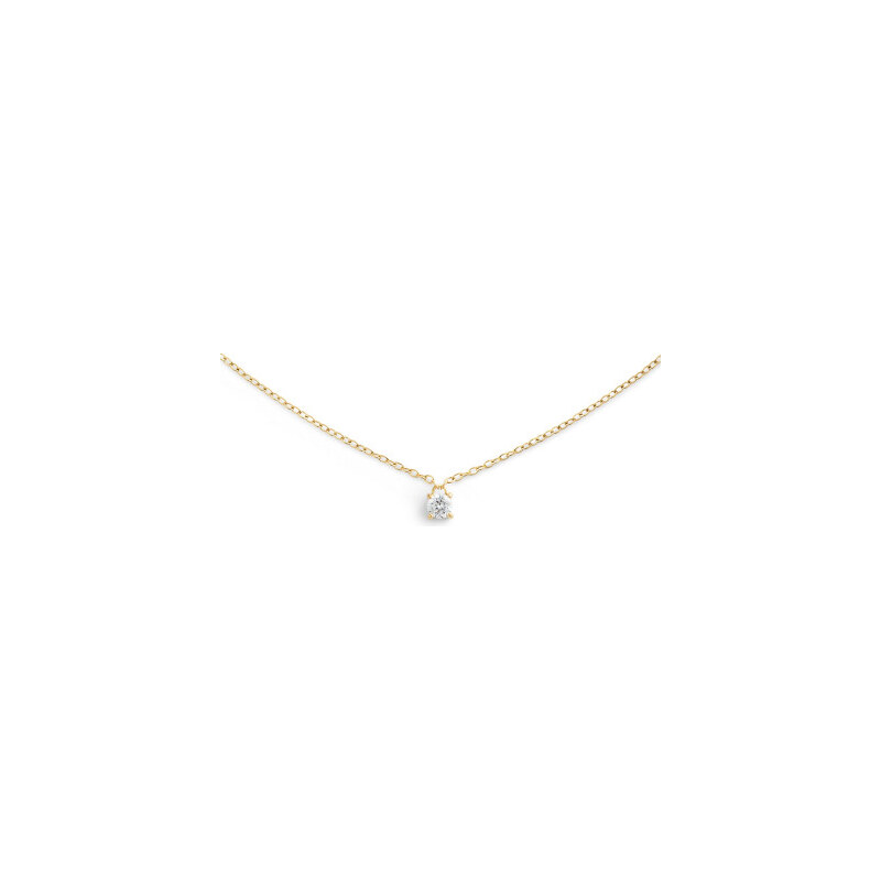 Daniel Wellington dámský náhrdelník pozlacený Mirelle Solitaire 114570725