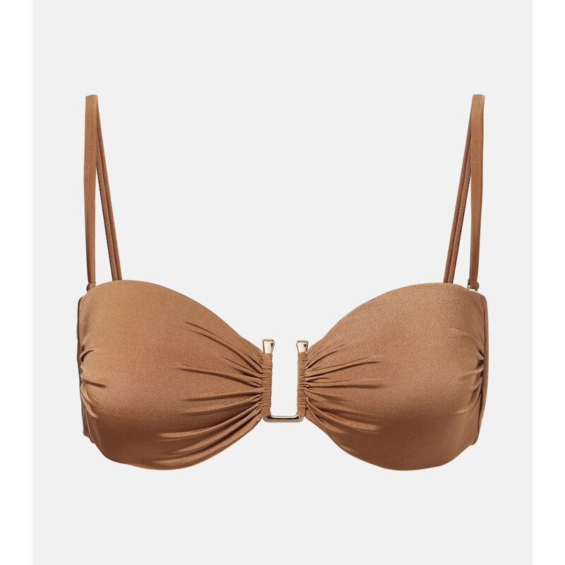 Max Mara Acacia bandeau bikini top