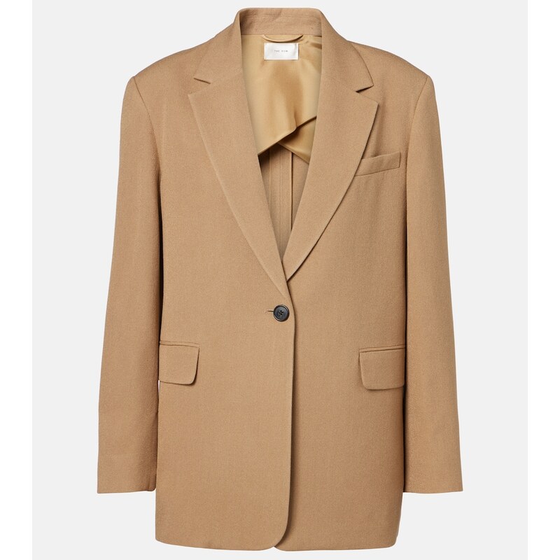 The Row Ezri silk blazer