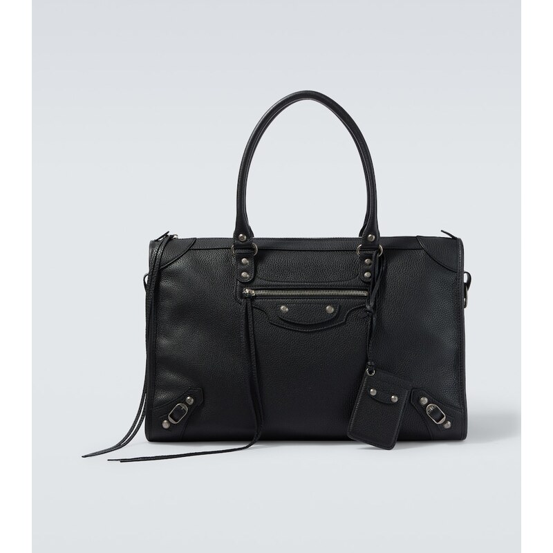 Balenciaga Le City Business leather tote bag