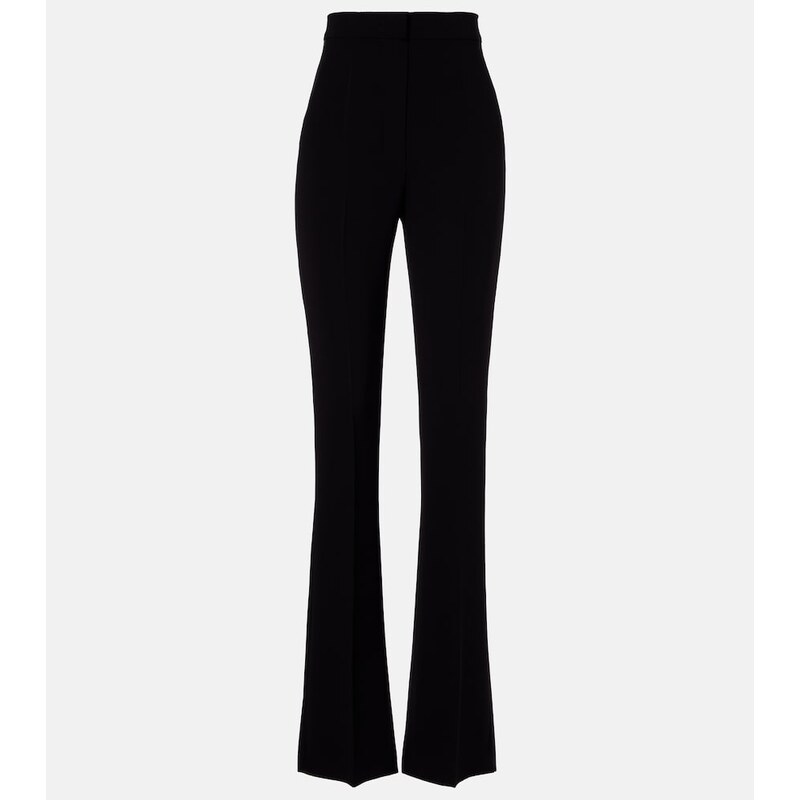 Max Mara Ecrine cady flared pants
