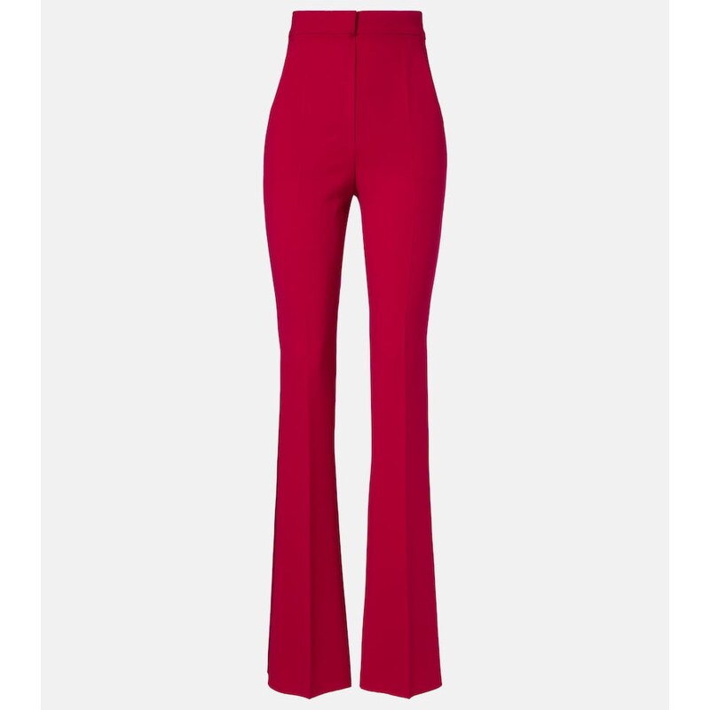 Max Mara Ecrine cady flared pants