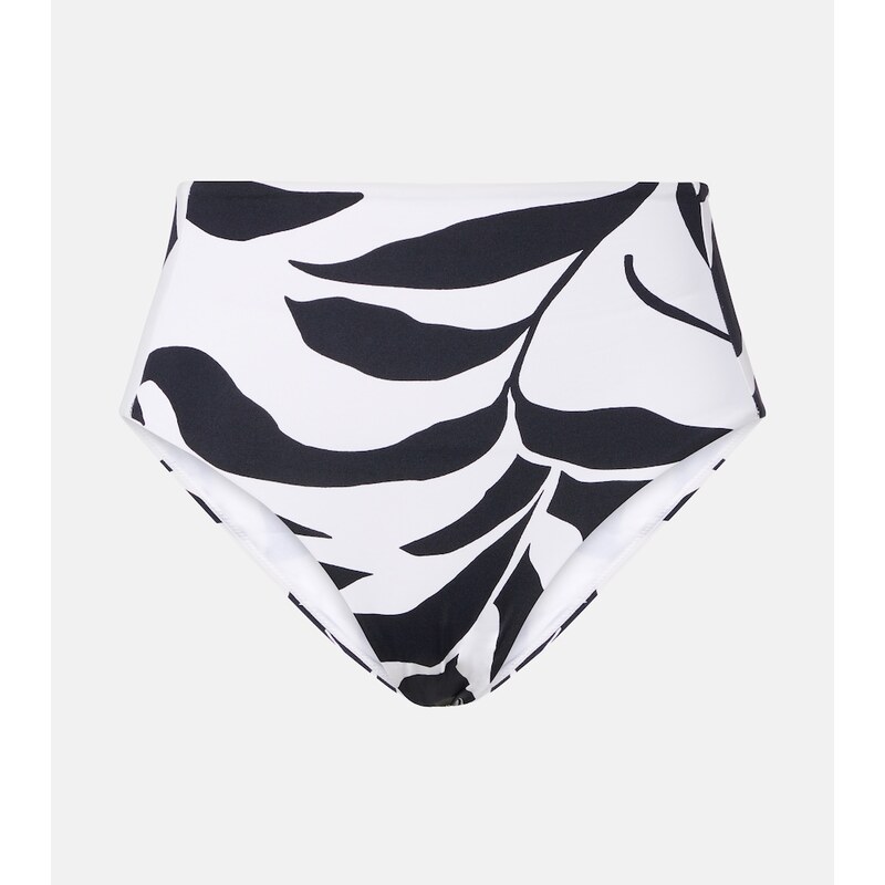 Max Mara Stilla floral high-rise bikini bottoms