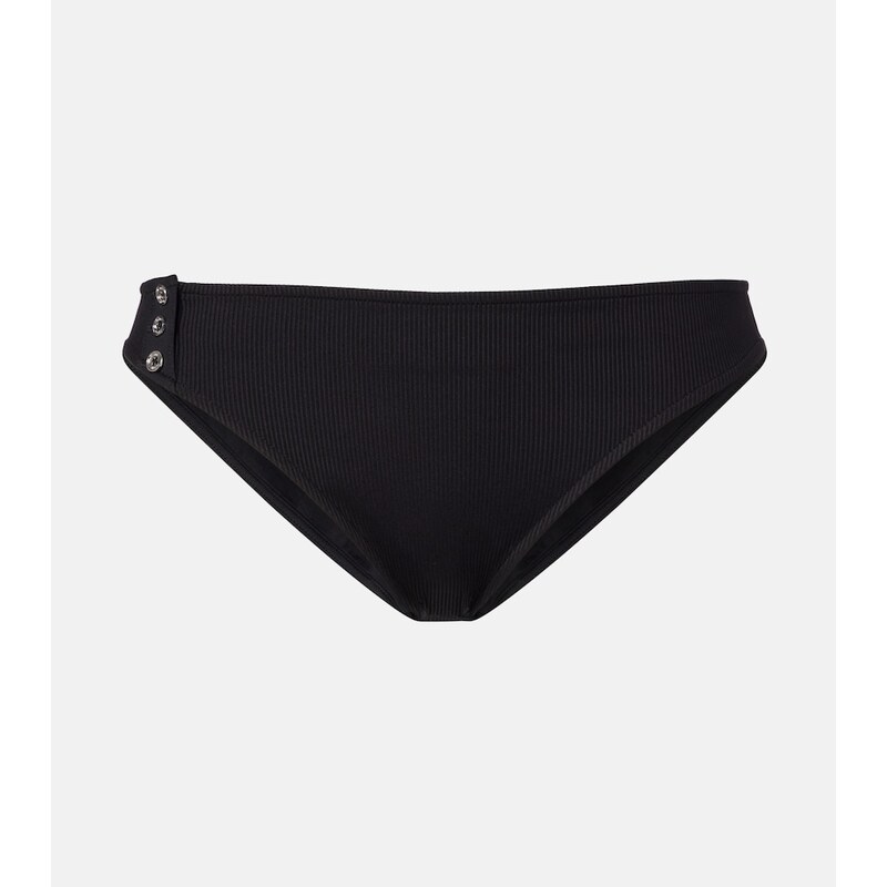 Toteme Ribbed-knit bikini bottoms