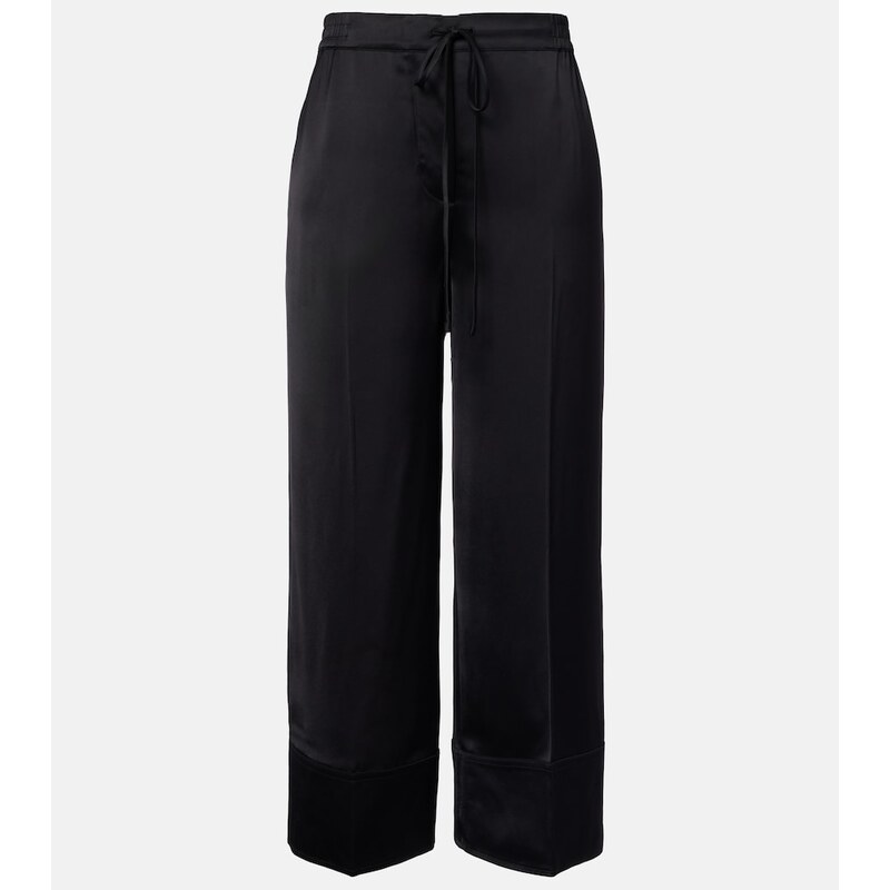 Toteme Satin wide-leg pants