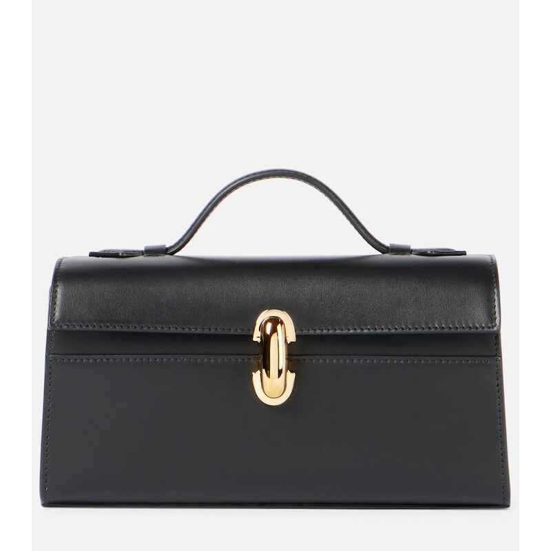Savette Symmetry Pochette leather tote bag