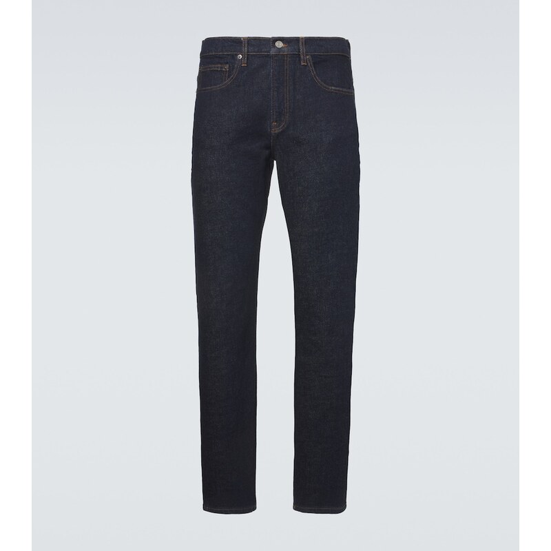 Frame Mid-rise straight jeans