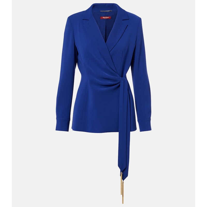 Dámská saka Max Mara Elegante Skipper v barvě modrá