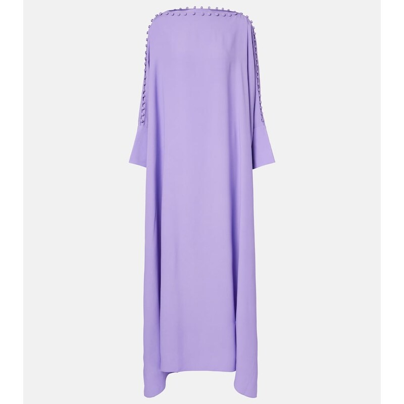 Taller Marmo Mila off-shoulder crÃªpe cady kaftan