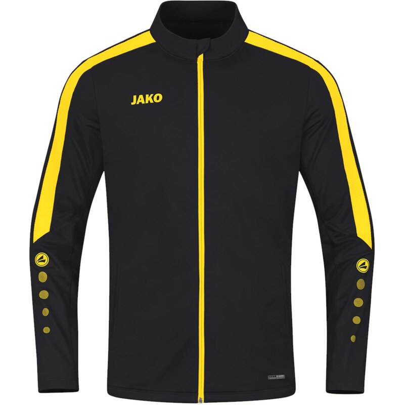 JAKO Sportovní bunda žlutá / černá