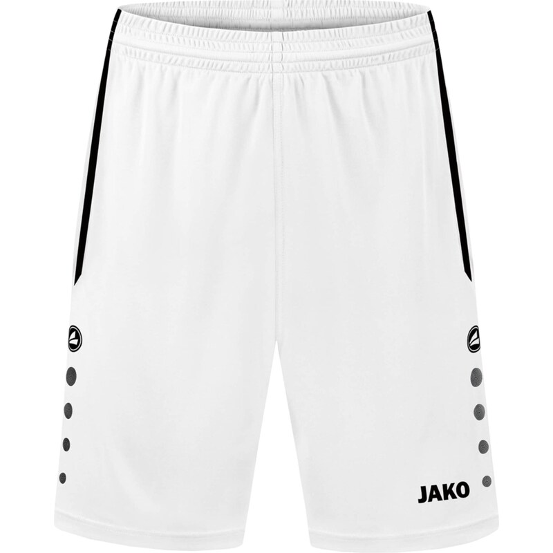 JAKO Sportovní kalhoty černá / bílá