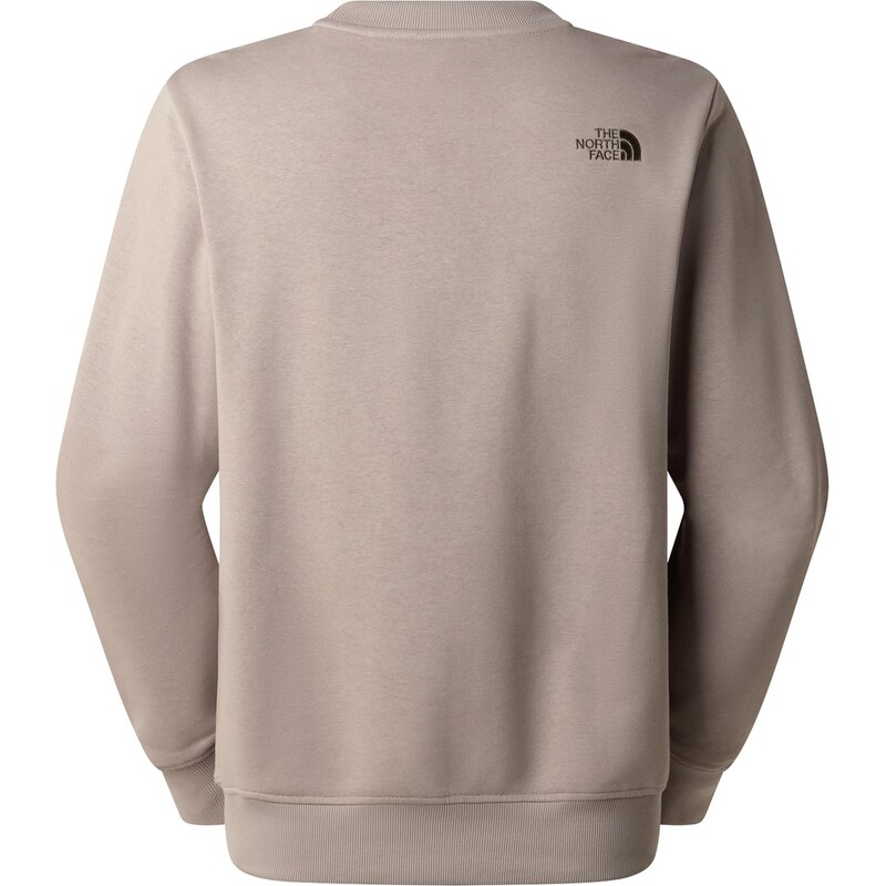 THE NORTH FACE Svetr 'M DREW PEAK LIGHT REGULAR CREW' světle šedá