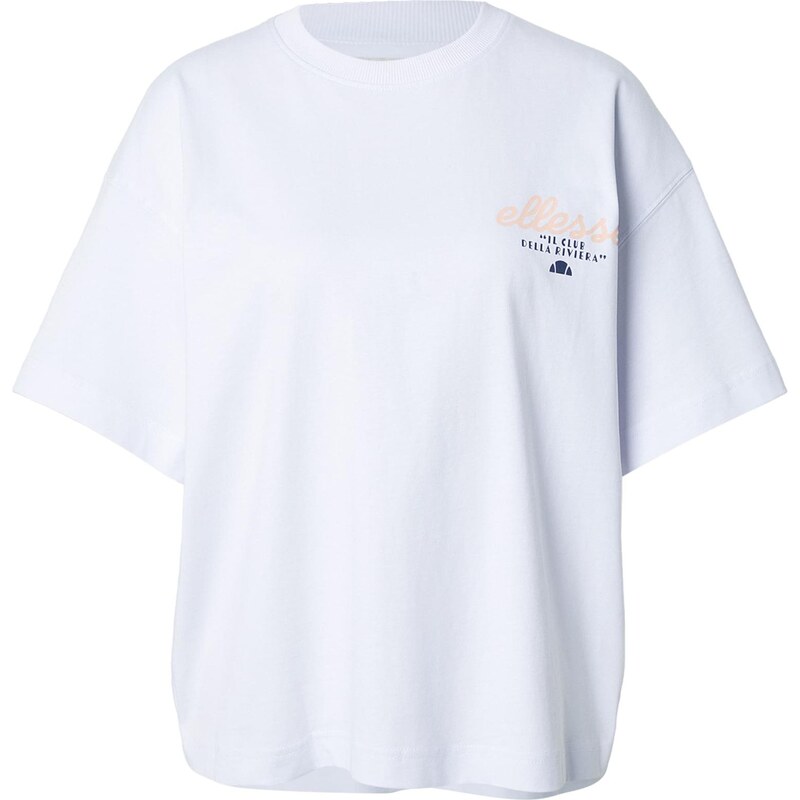 ELLESSE Tričko Cipolina námořnická modř / broskvová / bílá