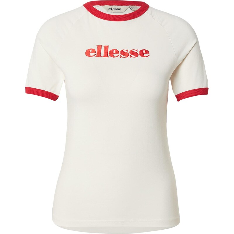 ELLESSE Tričko Albenga červená / barva bílé vlny 114580556
