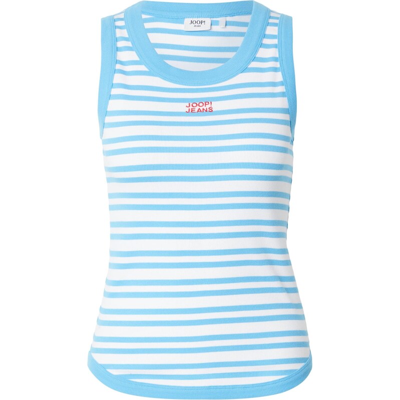 JOOP! Jeans Top Tiani nebeská modř / bílá