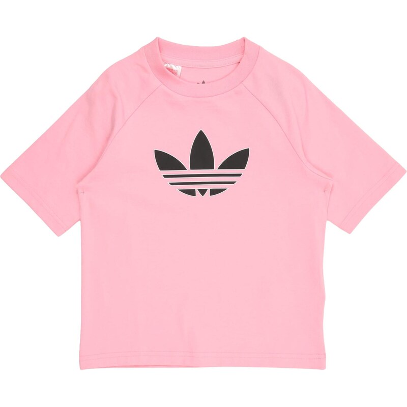 ADIDAS ORIGINALS Tričko GRAPHIC TREFOIL LOOSE světle růžová /