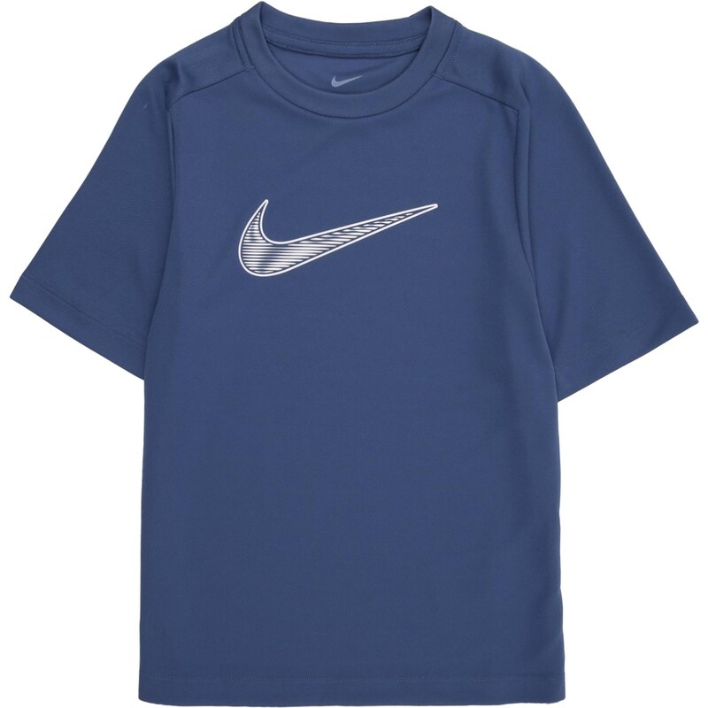NIKE Funkční tričko námořnická modř / bílá