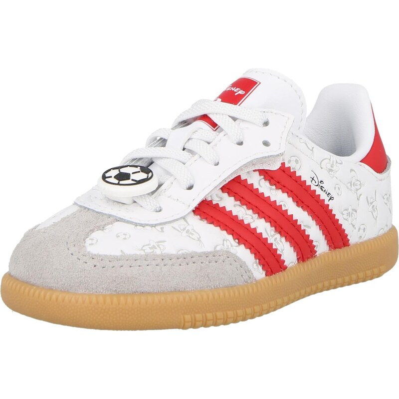 ADIDAS ORIGINALS Tenisky SAMBA OG světle šedá / červená / bílá