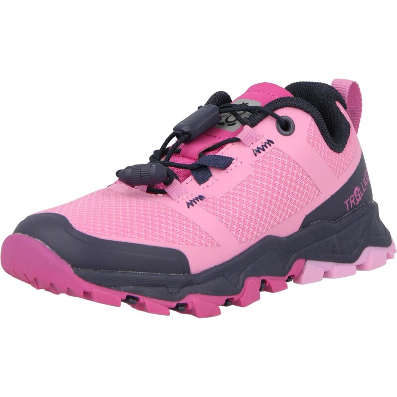 TROLLKIDS Tenisky Sandefjord Hiker XT světle růžová / černá 114981141