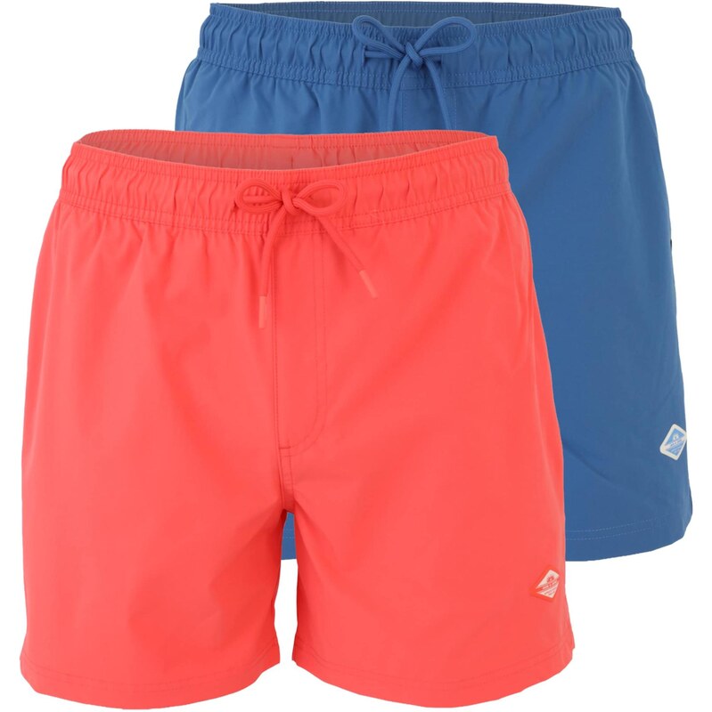 JACK & JONES Plavecké šortky JPSTMAUI jasně červená / černá
