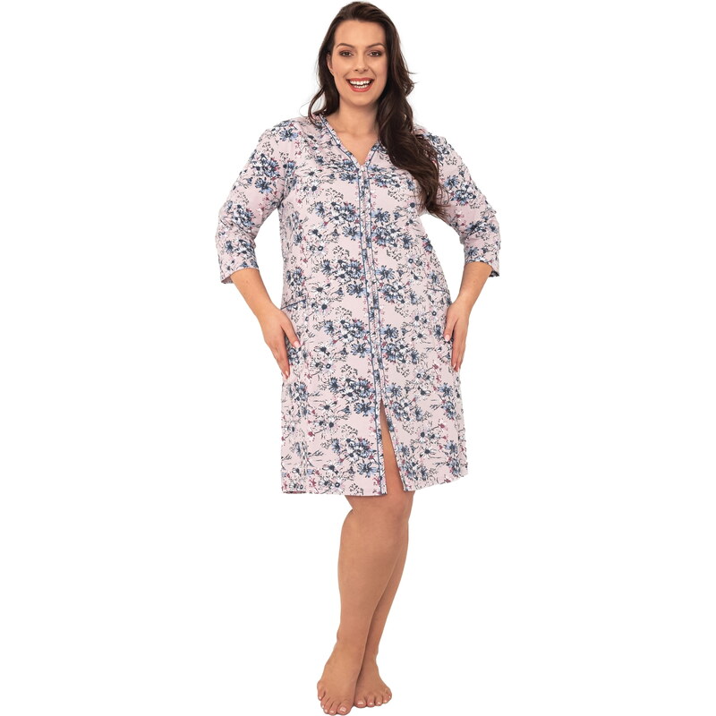 Italian Fashion Dámský župan LACENTA 3/4 print 114856737