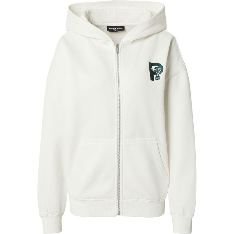 Pegador Mikina Altea tmavě zelená / offwhite