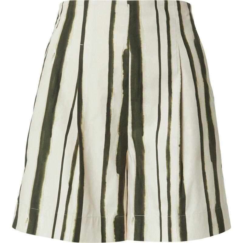 MM by Max Mara Kalhoty se sklady v pase PANTEON zelená / barva