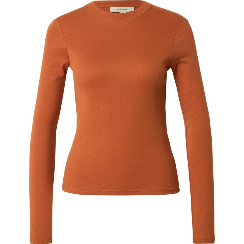 TOPSHOP Tričko EVERYDAY světle hnědá 114581204