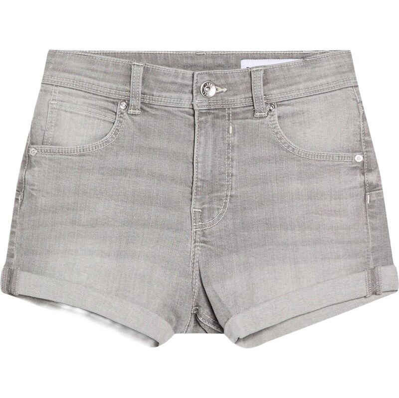 Bershka Džíny světle šedá 114581358